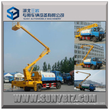 14m High-Altitude Working Aerial Ladder Truck with Water Tank
